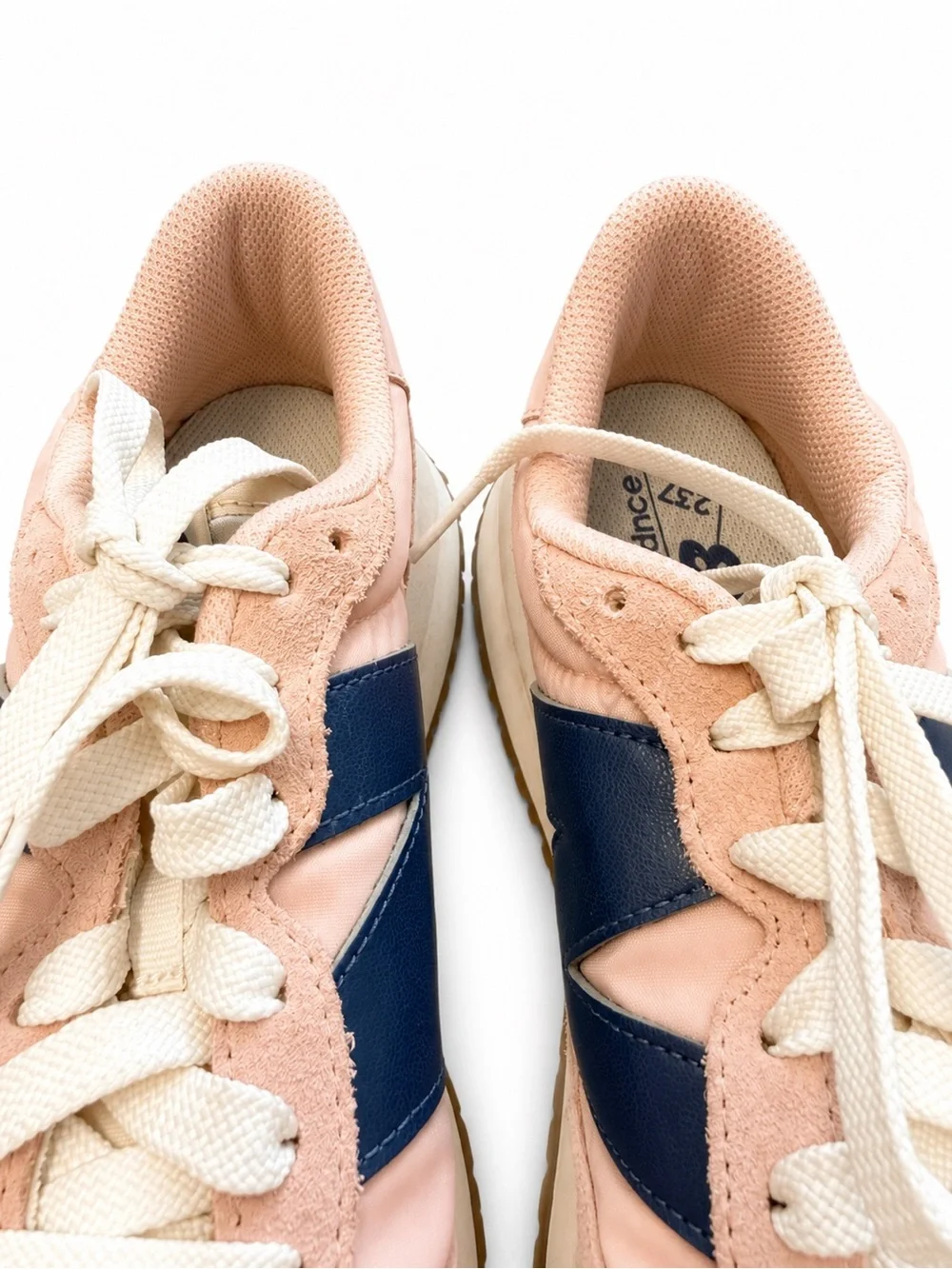 New Balance 237 WS237GC Blush Pink Navy Lifestyle Sneakers Women’s 8.5
